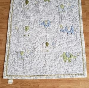 Pottery Barn Kids Elephent Crib Bedding nursery